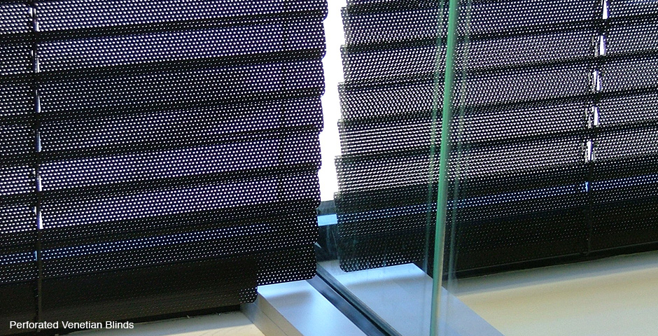Commercial Perforated Venetian Blinds